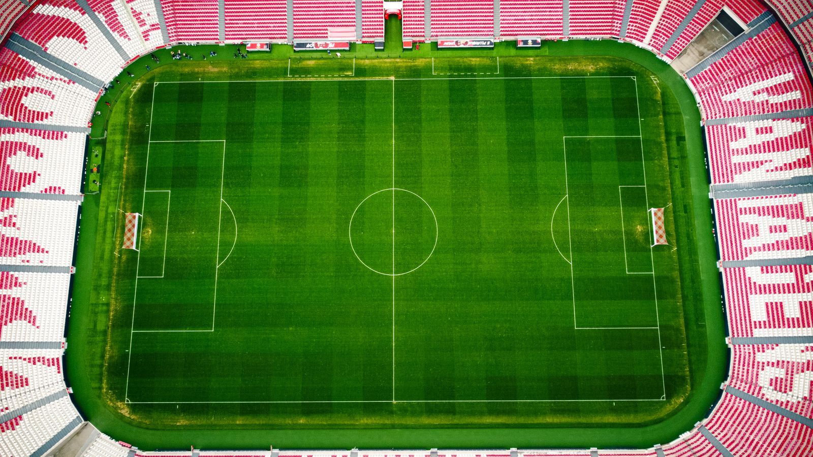 Stadion aus der Luft